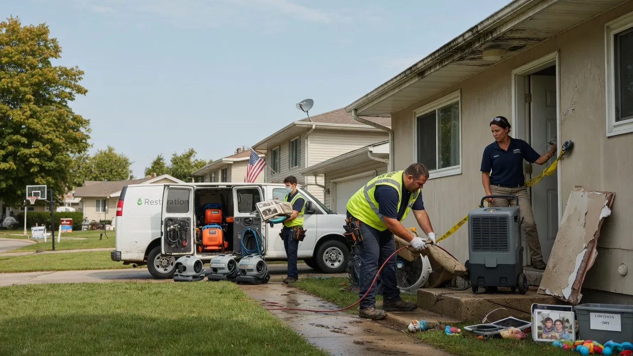 Water Damage Restoration in Donnellson, IA near me